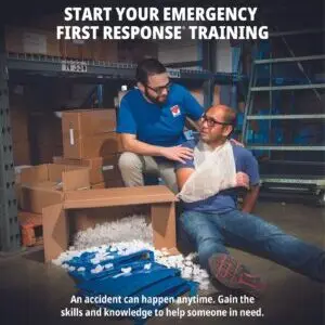Emergency First Response Poster